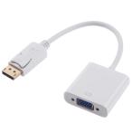 [ параллель импортные товары ]Displayport - VGA изменение адаптер DP to VGA DP мужской VGA женский изменение кабель Displayport из VGA конверсионный адаптор белый _.