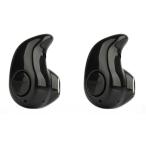 Bluetoothイヤフォン L/R FIT ブルートゥース 小型 ミニ 軽量 イヤホン (ブラック) _
