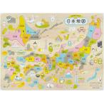 ショッピングパズル デビカ トレーニングパズル イクモク 木製知育パズル 日本地図 113012 _.