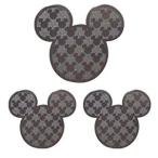  Disney мобильный metal наклейка ( серебряный S) _