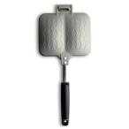 kakse- hot тостер для бутербродов двойной прямой огонь pa колено ni вкус газ огонь специальный сделано в Японии серебряный SC-3127 __