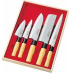 中村孝明 和包丁5本セット 菜切包丁 万能包丁 ペティナイフ 刺身包丁 小出刃包丁 NKL-01  __