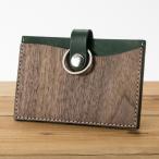 VARCO REALWOOD ID card holder IDケース IDホルダー 定期入れ パスケース メンズ レディース 本革 革 レザー 日本製