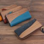 VARCO REALWOOD L zip wallet NE 長財布 L型 小銭入れ付き ファスナー メンズ レディース 本革 革 レザー 日本製
