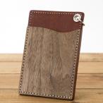 VARCO REALWOOD Pass holder パスケース 定期入れ スイカ パスモ ケース メンズ レディース 本革 革 レザー 日本製