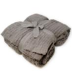 [ параллель импортные товары ]BAREFOOT DREAMS покрывало B542-14-00 THROW Charcoal
