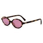 【並行輸入品】MIU MIU サングラス MU04ZSF VAU50D 50 ハバナ/ダークピンクミラーシルバー アジアンフィット レディース