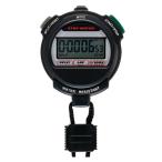 クレファーCREPHA デジタルストップウォッチ 3気圧防水 カウントダウン計測 ブラック TEV-4013-BK