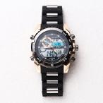 腕時計 メンズ メンズ腕時計 HPFS615-PGBK アナデジ デジアナ アナログ&amp;デジタル クロノグラフ 防水 ダイバーズウォッチ風
