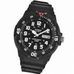 取寄品 CASIO腕時計 アナログ表示 丸形 カレンダー MRW-200H-1B チプカシ メンズ腕時計 送料無料