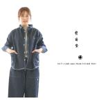 快晴堂 カイセイドウ Girl’sライトオンスデニムステッチ沢山シャツ 51S-51【2025春夏】