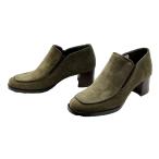 ショッピングREGAL リーガル　REGAL　F42Q　KASS　23.0cm　ラウンドスクエア　レディ−ス　ヒ−ルパンプス　本革スエ−ド