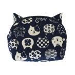  столица . сделано в Японии Kyoto кошка рисунок сумка бардачок мир рисунок хлопок ...... уголок имеется темно-синий 