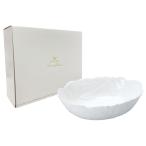 NARUMI( Narumi ) salad bowl gift guarantee Lee 25cm white stylish lovely relief salad basket microwave oven temperature . dishwasher correspondence 