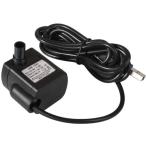 水中ウォーターポンプ 水族館 噴水池 ポンプ DC 3.5V-9V 3W USB