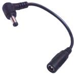 GRASSCALM DC источник питания изменение кабель L type размер изменение адаптер штекер изменение кабель длина 15cm наружный диаметр 5.5mm внутренний диаметр 2.1mm (2)