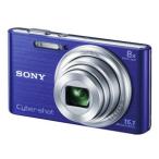 ショッピングデジタルカメラ SONY デジタルカメラ Cyber-shot W730 1640万画素 光学8倍 ブルー DSC-W730L