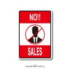 NO SALES ステッカー セールス 勧誘 お断り