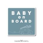 Baby on board машина магнит простой 