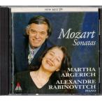 ★CD TELDEC モーツァルト:2台と四手のためのピアノ作品集 *マルタ・アルゲリッチ(Martha Argerich).アレクサンドル・ラビノヴィチ(Alex