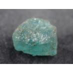 ブルーグリーンアパタイト(Blue Green Apatite）原石 Itrongay, Betroka, Tulear, Madagascar 産　寸法　：　11.7X8.9X6.8mm/1g