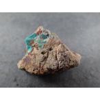 キングマンターコイズ(Kingman Turquoise)原石 Turquoise mine Kingman, Arizona, USA 産　寸法　：　41.5X30.3X23.0mm/22.7g　コレクションケース付