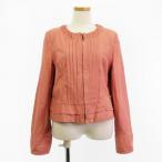  Viaggio Blu Viaggio Blu leather jacket no color Zip up ram leather sheep leather pink 2 outer lady's 