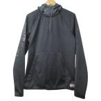  Nike NIKE FC 18AW джерси жакет футбол футзал одежда половина Zip тянуть over с изнанки флис Logo принт S чёрный черный 