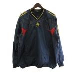  Adidas adidas cut and sewn тянуть over длинный рукав подкладка сетка темно-синий темно-синий S мужской 