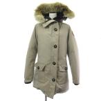 カナダグース CANADA GOOSE 2603JL BRONTE PARKA ダウンコート ジャケット 2WAY ベージュ S レディース