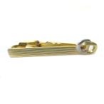  Christian Dior Christian Dior CD Logo булавка для галстука серебряный Gold цвет #GY99 мужской 