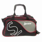  не использовался товар Srixon SRIXON с биркой теннис сумка Boston рюкзак рюкзак 2WAY Logo чёрный черный /AE #GY99 мужской 