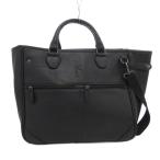 PGA Tour Golf сумка сумка "Boston bag" кожа Logo большая вместимость чёрный черный /JS #GY45 мужской 