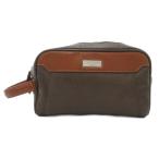 Kansai KANSAI Yamamoto Homme ручная сумочка сцепление кожа Logo чай Brown /JS #GY45 мужской 