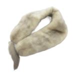  No-brand muffler пелерина норка мех серый /JS #GY45 женский 