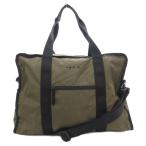  Agnes B agnes b. Boston ручная сумочка плечо 2WAY наклонный .. нейлон Logo вышивка хаки чёрный черный /GV женский 