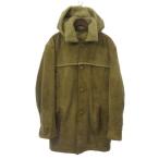 ショッピングstussy ステューシー STUSSY OLD STUSSY スエードコート ジャケット 2WAY フェイクムートン ベージュ L ☆AA★ メンズ