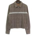 ショッピングギャルソン コムデギャルソンオムプリュス COMME des GARCONS HOMME PLUS 美品 PE-T003 ジャケット ジャージ ブルゾン チェック ブラウン系 S位