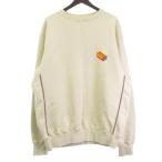 マルニ MARNI Patched Sweatshirt スウェット トレーナー ワッペン イタリア製 ベージュ 50 XL位 メンズ