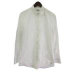 エルメス HERMES シャツ ホース柄 ストライプ セリエ ボタン 白 ホワイト 39 メンズ