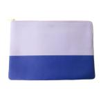 ショッピングセリーヌ セリーヌ CELINE クラッチバッグ セカンドバッグ バイカラー レザー パープル ネイビー  メンズ レディース