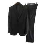  Alfred Dunhill ALFRED DUNHILL костюм выставить полоса одиночный серый 46Y мужской 