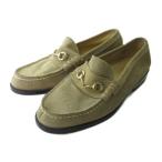  Hal taHARUTA bit Loafer замша обувь бежевый 26EEE #GY28 мужской 