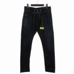 ディーゼル 美品 KROOLEY-X-NE Sweet jeans ジョグジーンズ デニムパンツ ストレッチ ジッパーフライ 00S2HX ダークネイビー W28 ■SM1