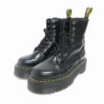 ショッピングドクターマーチン ドクターマーチン DR.MARTENS JADON 8ホールブーツ レザー サイドジップ 15265001 黒 ブラック UK5 24cm位 ■SM1 レディース