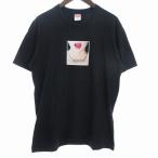 ショッピングシュプリーム シュプリーム SUPREME 18SS Necklace Tee Tシャツ カットソー 半袖 プリント コットン 黒 ブラック  M メンズ