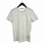 モンクレール MONCLER 20AW Tシャツ カットソー 半袖 クルーネック コットン ロゴ プリント F20918C74810 白 ホワイト XS ■GY19