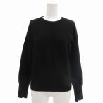ユニクロ UNIQLO ニット セーター 長袖 カシミヤ M 黒 ブラック ■OOM /TZ レディース