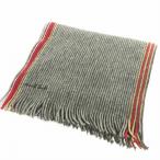  Paul Smith PAUL SMITH muffler палантин бахрома полоса шерсть серый мелкие вещи #GY14 мужской 