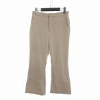  United Arrows прекрасный товар flare pants ботинки cut молния fly одноцветный 1514-236-4164 бежевый 36 #GY14 женский 
